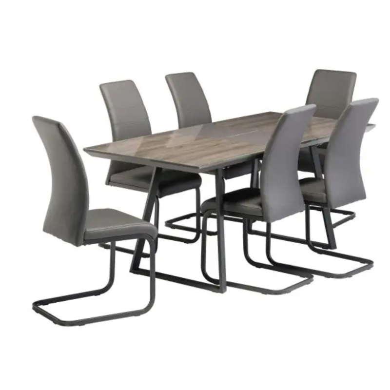 WOF Michigan Grey Dining Chair